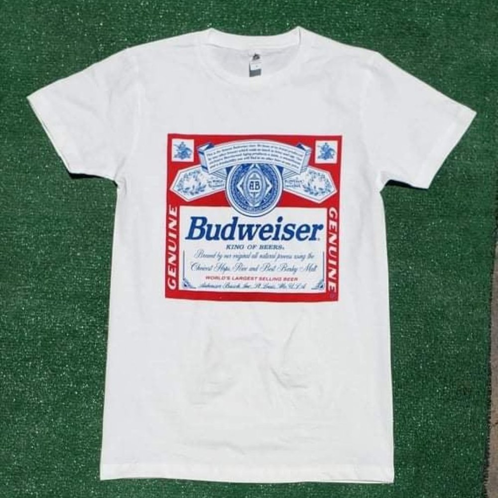 NEW BUDWEISER T SHIRT